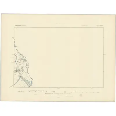 1883 Map of Northamptonshire LXI.NE