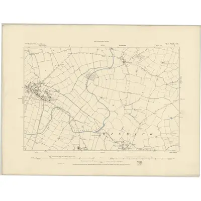 1884 Map of Northamptonshire XXIX.NE