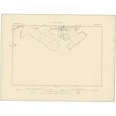 1885 Map of Northamptonshire XXVII.SE