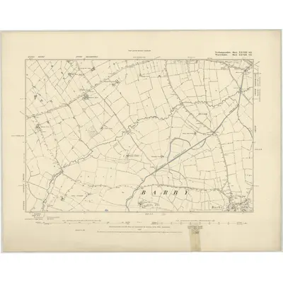 1886 Map of Northamptonshire XXVIII.SE