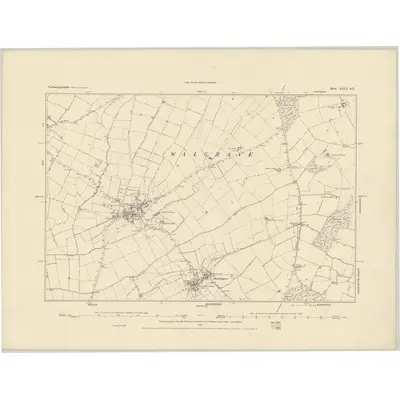 1884 Map of Northamptonshire XXXI.SE