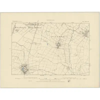 1884 Map of Northamptonshire XXXI.SW