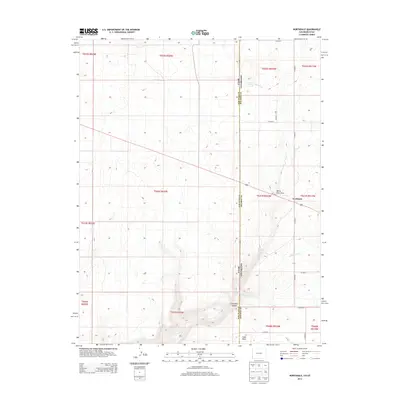 2013 Map of Northdale, 2013 Print