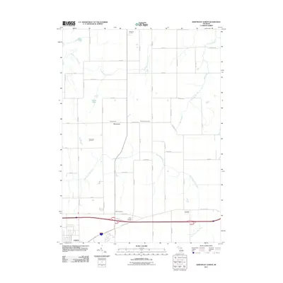 2011 Map of Northeast Albion, 2011 Print
