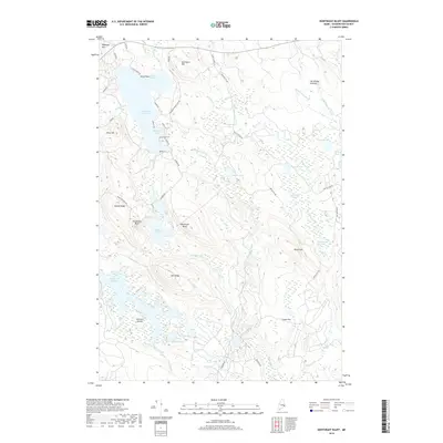 2018 Map of Northeast Bluff, 2018 Print
