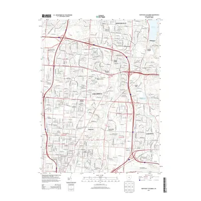 2013 Map of Northeast Columbus, 2013 Print