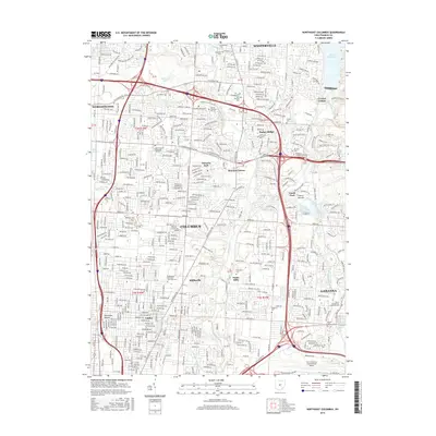 2016 Map of Northeast Columbus, 2016 Print