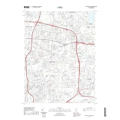 2019 Map of Northeast Columbus, 2019 Print
