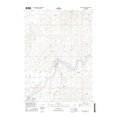 2017 Map of Northeast Emmett, 2017 Print
