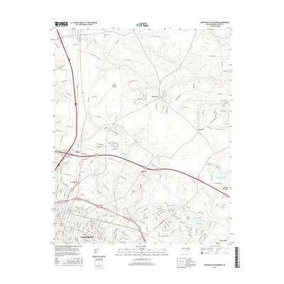 2016 Map of Northeast Goldsboro, 2016 Print