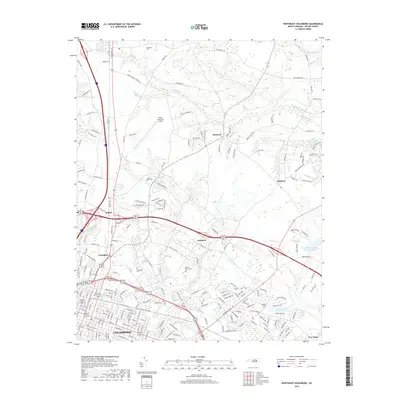 2019 Map of Northeast Goldsboro, 2019 Print