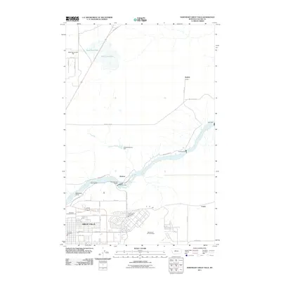 2011 Map of Northeast Great Falls, 2011 Print