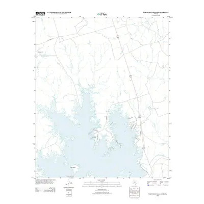 2012 Map of Northeast Lake Kemp, 2012 Print