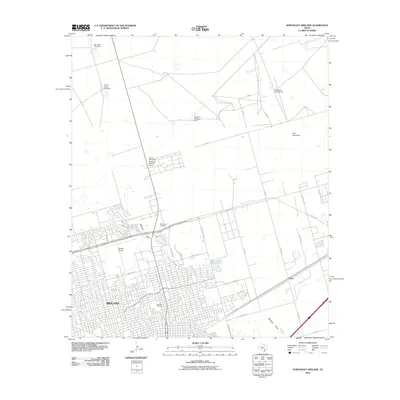 2010 Map of Northeast Midland, 2010 Print
