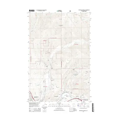 2014 Map of Northeast Missoula, 2014 Print