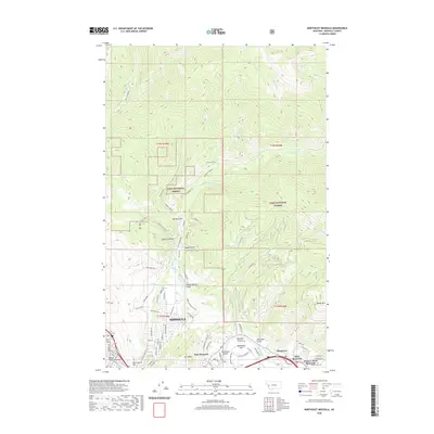 2020 Map of Northeast Missoula, 2020 Print