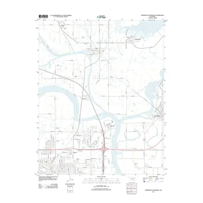 2012 Map of Northeast Muskogee, 2012 Print