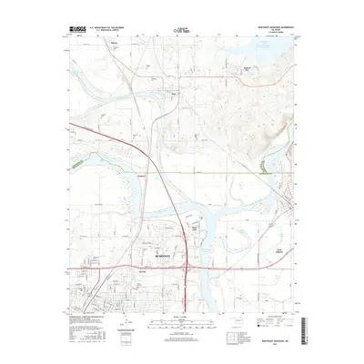 2016 Map of Northeast Muskogee, 2016 Print