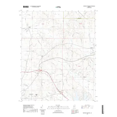 2018 Map of Northeast Pontotoc, 2018 Print