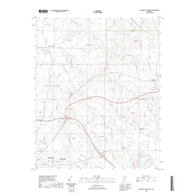 2020 Map of Northeast Pontotoc, 2020 Print