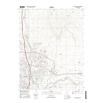 2016 Map of Northeast Pueblo, 2016 Print