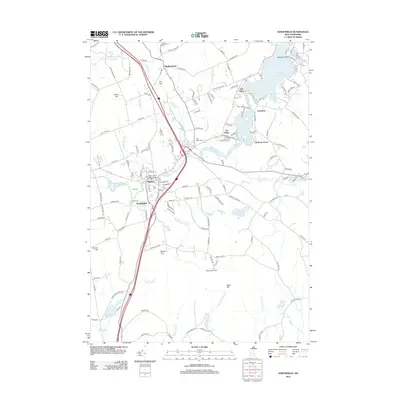2012 Map of Northfield, 2012 Print