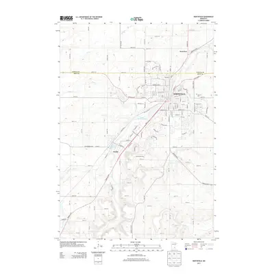 2013 Map of Northfield, 2013 Print
