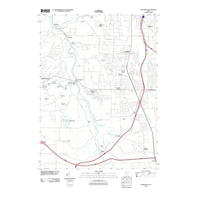 2010 Map of Northfield, 2010 Print