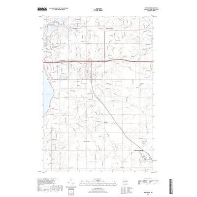 2018 Map of Northline, 2018 Print