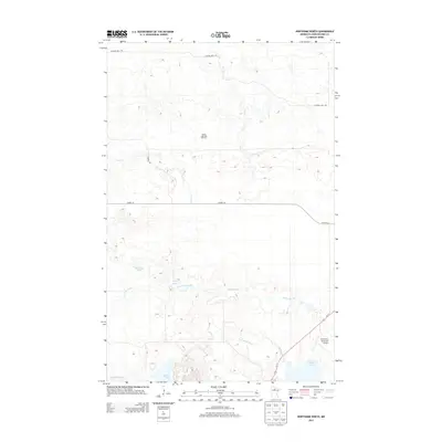 2013 Map of Northome North, 2013 Print