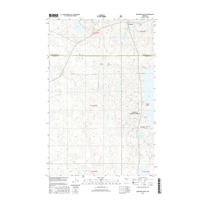 2016 Map of Northome South, 2016 Print