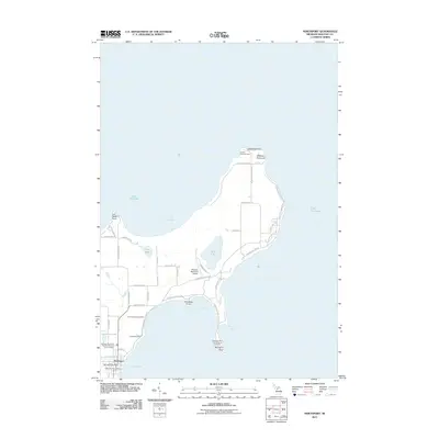 2011 Map of Northport, 2011 Print