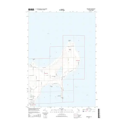 2014 Map of Northport, 2014 Print