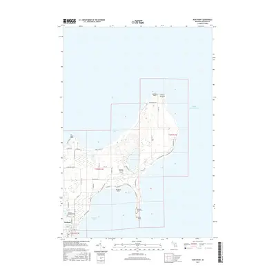 2017 Map of Northport, 2017 Print