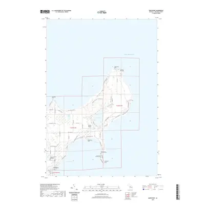 2019 Map of Northport, 2019 Print