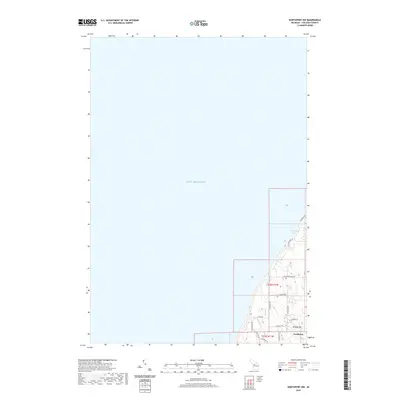 2019 Map of Northport NW, 2019 Print