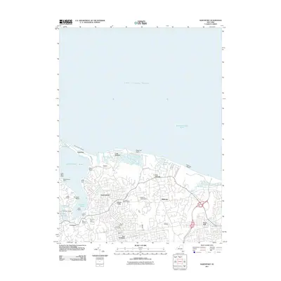 2011 Map of Northport, 2011 Print