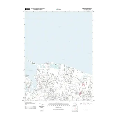 2013 Map of Northport, 2013 Print