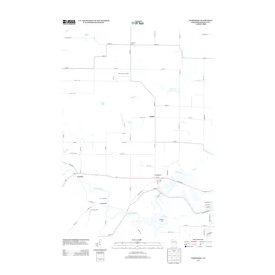 2013 Map of Northport, 2013 Print