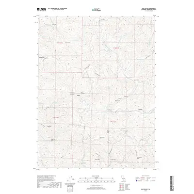 2018 Map of Northspur, 2018 Print