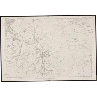 1859 Map of Northumberland CII, 1865 Print