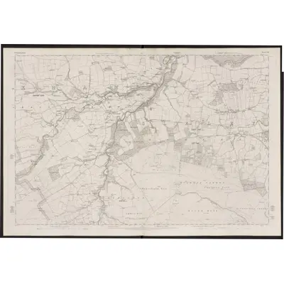 1860 Map of Northumberland CIII, 1865 Print