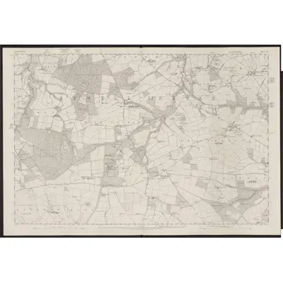 1860 Map of Northumberland CIV, 1864 Print
