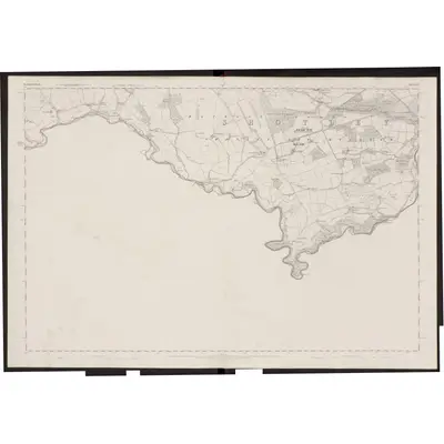 1859 Map of Northumberland CIX, 1864 Print