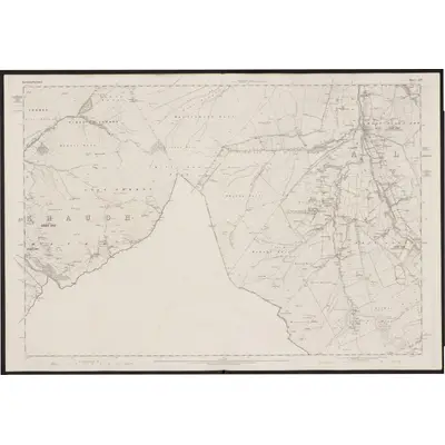 1860 Map of Northumberland CVI, 1865 Print