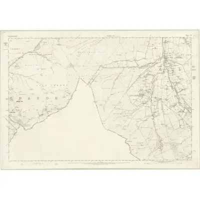 1860 Map of Northumberland CVI, 1865 Print