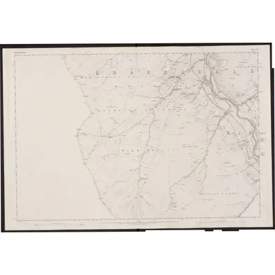 1861 Map of Northumberland CVIa, 1865 Print