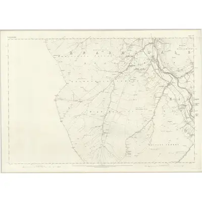 1861 Map of Northumberland CVIa, 1865 Print