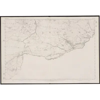 1860 Map of Northumberland CVIII, 1865 Print