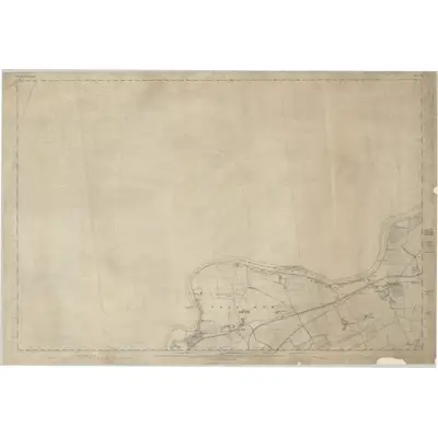 1860 Map of Northumberland III, 1866 Print